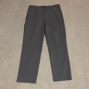 Dockers Men's Dark Gray Smarttec Dress Pants